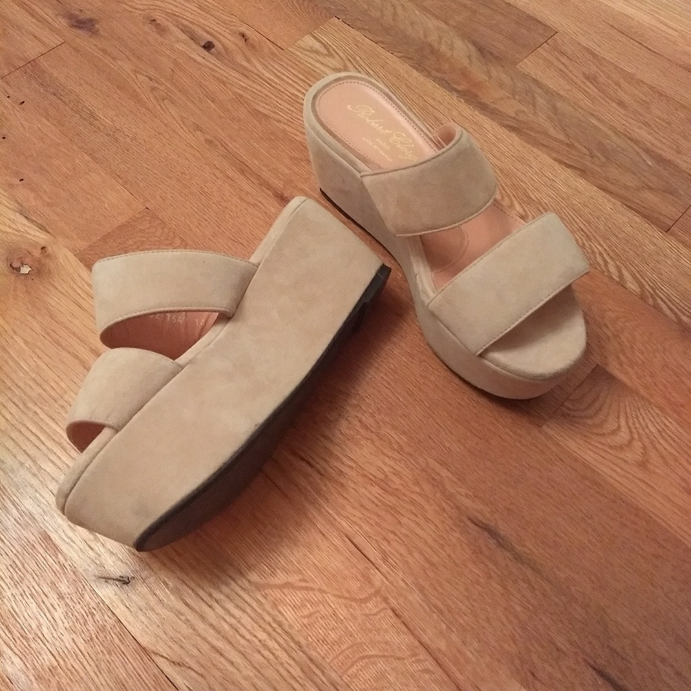 Robert Clergerie Suede Platforms